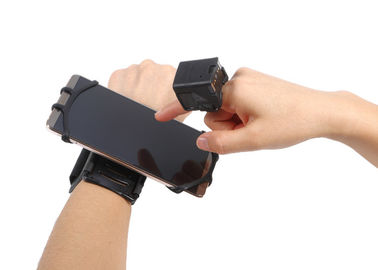Máy quét mã vạch laser không dây đeo mini để đeo kho