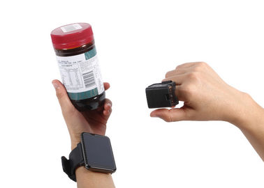 Máy quét mã vạch laser không dây đeo mini để đeo kho