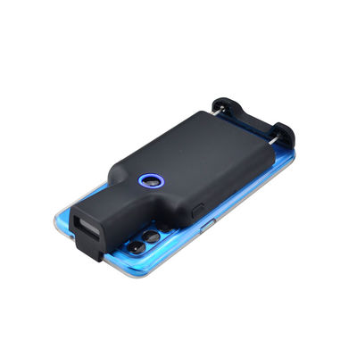 1/6 Điện thoại di động 2D Back Clip Bluetooth Di động Máy quét mã vạch không dây QR Điện thoại hỗ trợ